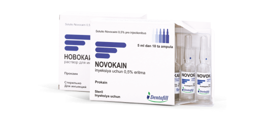 НОВОКАИН раствор для инъекций 5мл 0,5% N10