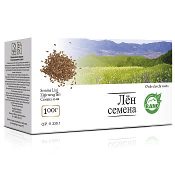 СЕМЕНА ЛЬНА РОССЫПЬ 100г