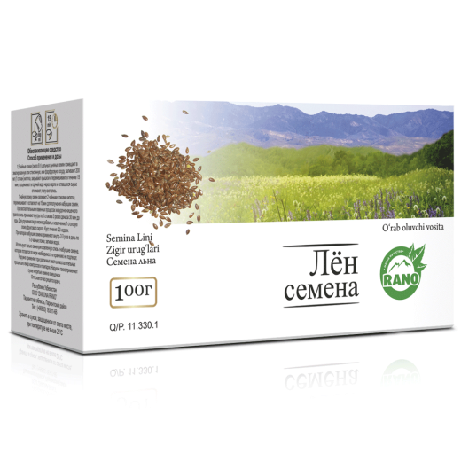 СЕМЕНА ЛЬНА РОССЫПЬ 100г