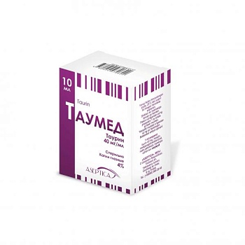 ТАУМЕД капли глазные 10мл 4%