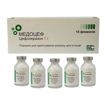 МЕДОЦЕФ порошок 1,0г N10