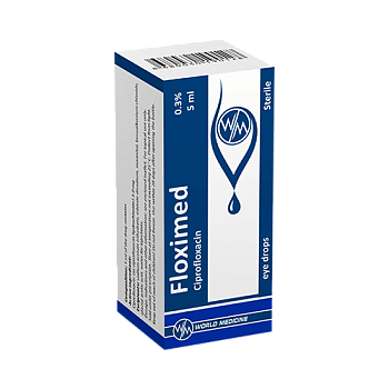 ФЛОКСИМЕД капли глазные и ушные 5,0мл 0,3%