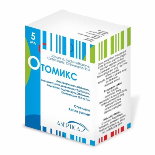 ОТОМИКС капли ушные 5мл