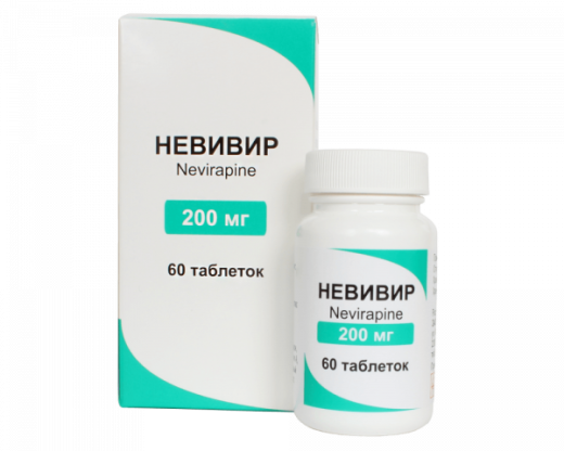 НЕВИВИР таблетки 200мг N60
