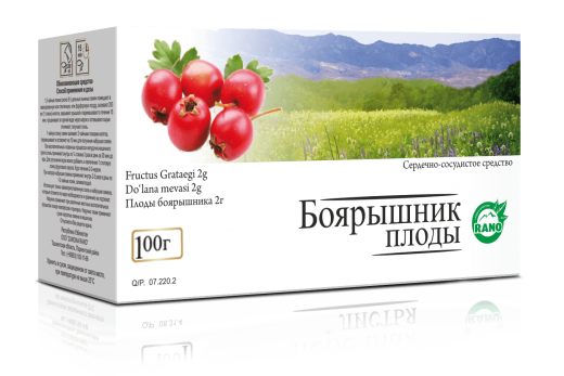 БОЯРЫШНИКА ПЛОДЫ РОССЫПЬ 100г