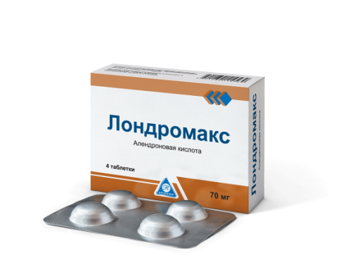 ЛОНДРОМАКС таблетки 70мг N4