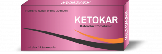 КЕТОКАР раствор для инъекций 1мл 30мг/мл N10