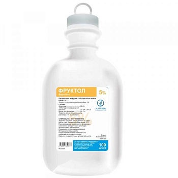 ФРУКТОЛ раствор для инфузий 100мл 5%