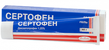 СЕРТОФЕН гель 60г 1,25%