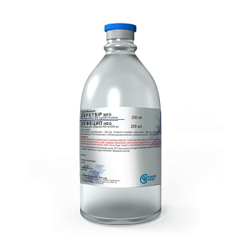 ЗЕФЕЦИП НЕО раствор для инфузий 100мл 200мг/100мл