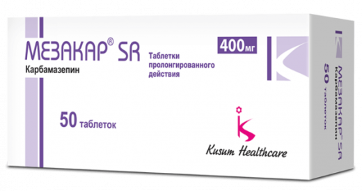МЕЗАКАР SR таблетки 400мг N50