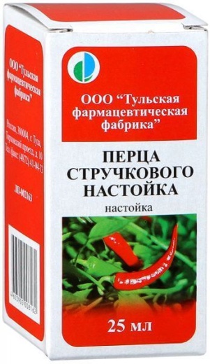ПЕРЦА СТРУЧКОВОГО настойка 25мл