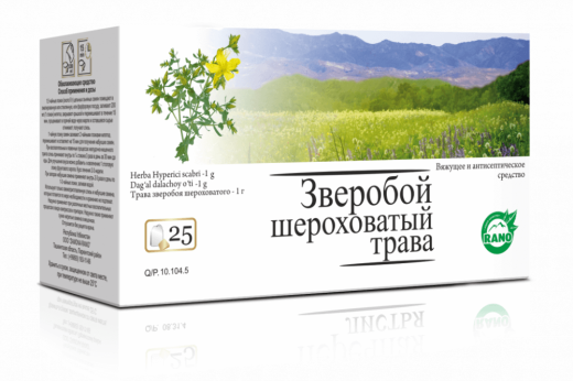 ЗВЕРОБОЯ ШЕРОХОВАТОГО ТРАВА сырье 1г N25