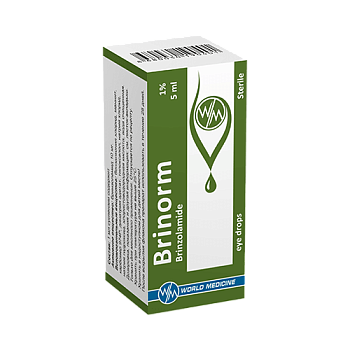 БРИНОРМ капли глазные 5мл 1%