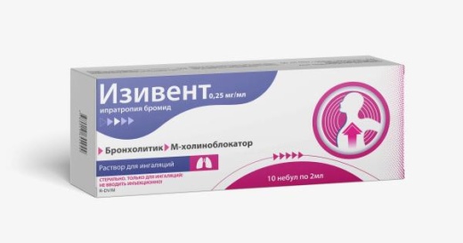 ИЗИВЕНТ раствор 2 мл 0,25 мг/мл N10
