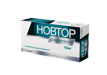 НОВТОР таблетки 10мг N28
