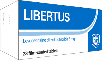 ЛИБЕРТУС таблетки 5мг N28