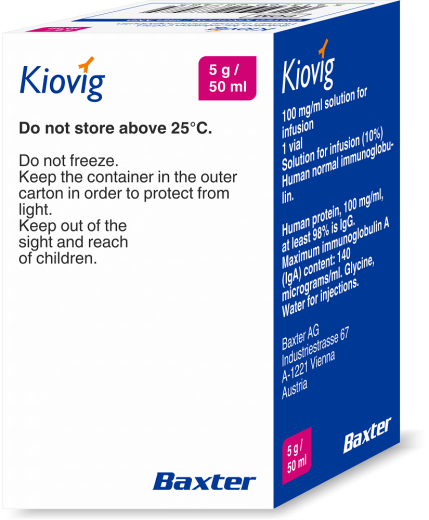 КИОВИГ раствор для инфузий 5г 100мг/мл N1
