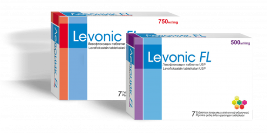 ЛЕВОНИК FL таблетки 500мг, 750мг N7