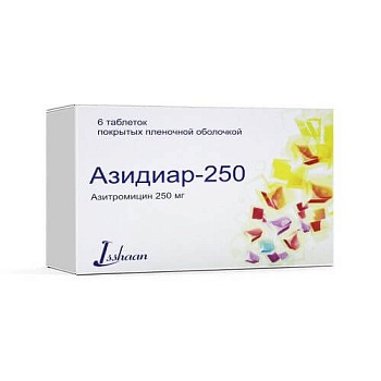 АЗИАДЖИО 200 суспензия 15мл 200мг/5мл