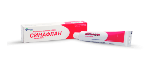 СИНАФЛАН мазь 10г 0,025%