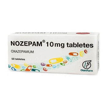 НОЗЕПАМ таблетки 10мг N50