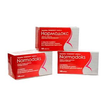 НОРМОДОКС таблетки N100