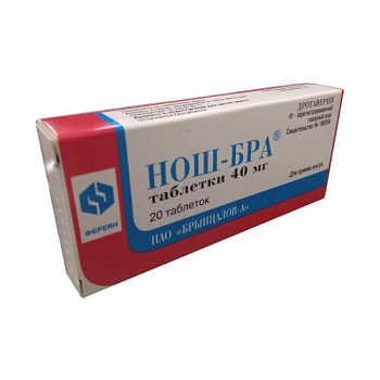НОШ БРА таблетки 40мг N10
