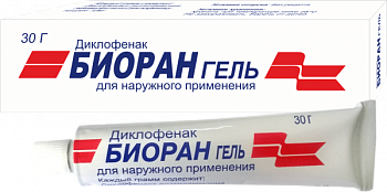 БИОРАН гель 15г