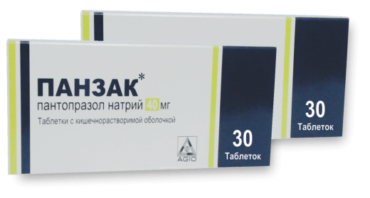 ПАНЗАК таблетки 40мг N30