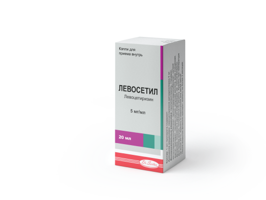 ЛЕВОCЕТИЛ капли 20мл