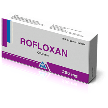 РОФЛОКСАН таблетки 200мг N10