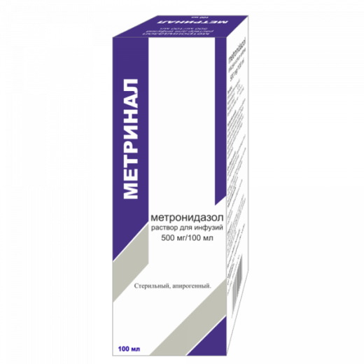 МЕТРИНАЛ раствор для инфузий 100мл