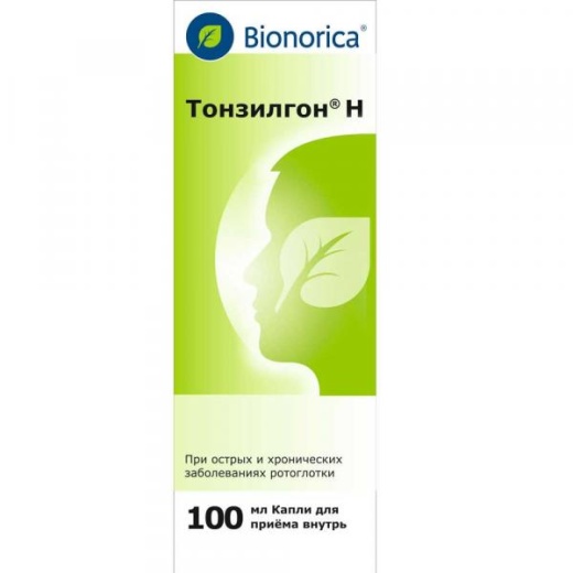ТОНЗИЛГОН Н капли для приема внутрь 100мл