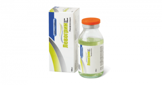 ЛЕВОГРИН раствор для инфузий 100мл 500мг/100мл