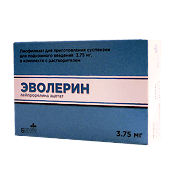 ЭВОЛЕРИН лиофилизат 3,75мг