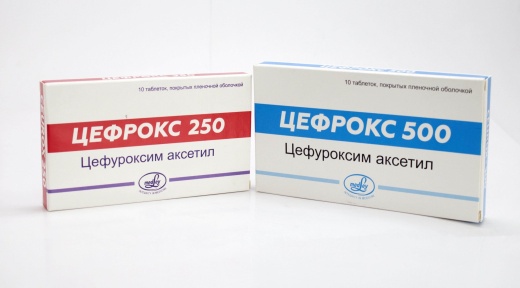 ЦЕФРОКС 250 таблетки 250мг N20