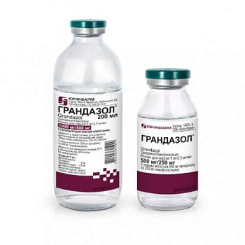 ГРАНДАЗОЛ раствор для инфузий 200мл 5мг/2,5мг N1